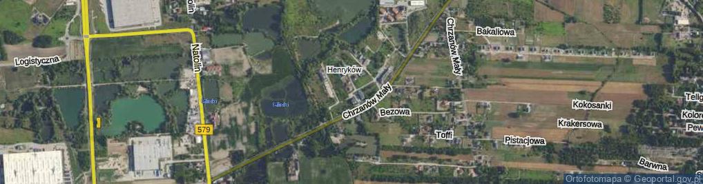 Zdjęcie satelitarne Herbatnikowa ul.